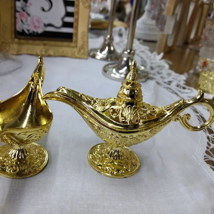 Mini Lampara Aladino  Mini Deco Oro 10 x 4 cm 