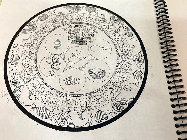 LIBRO DEL" SEDER DE PESAJ" CON TEXTOS ESPAÑOL