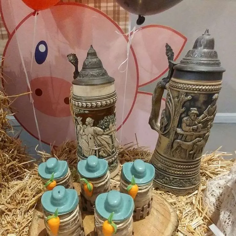 JARRA CHOPERA CERAMICA ALEMANA