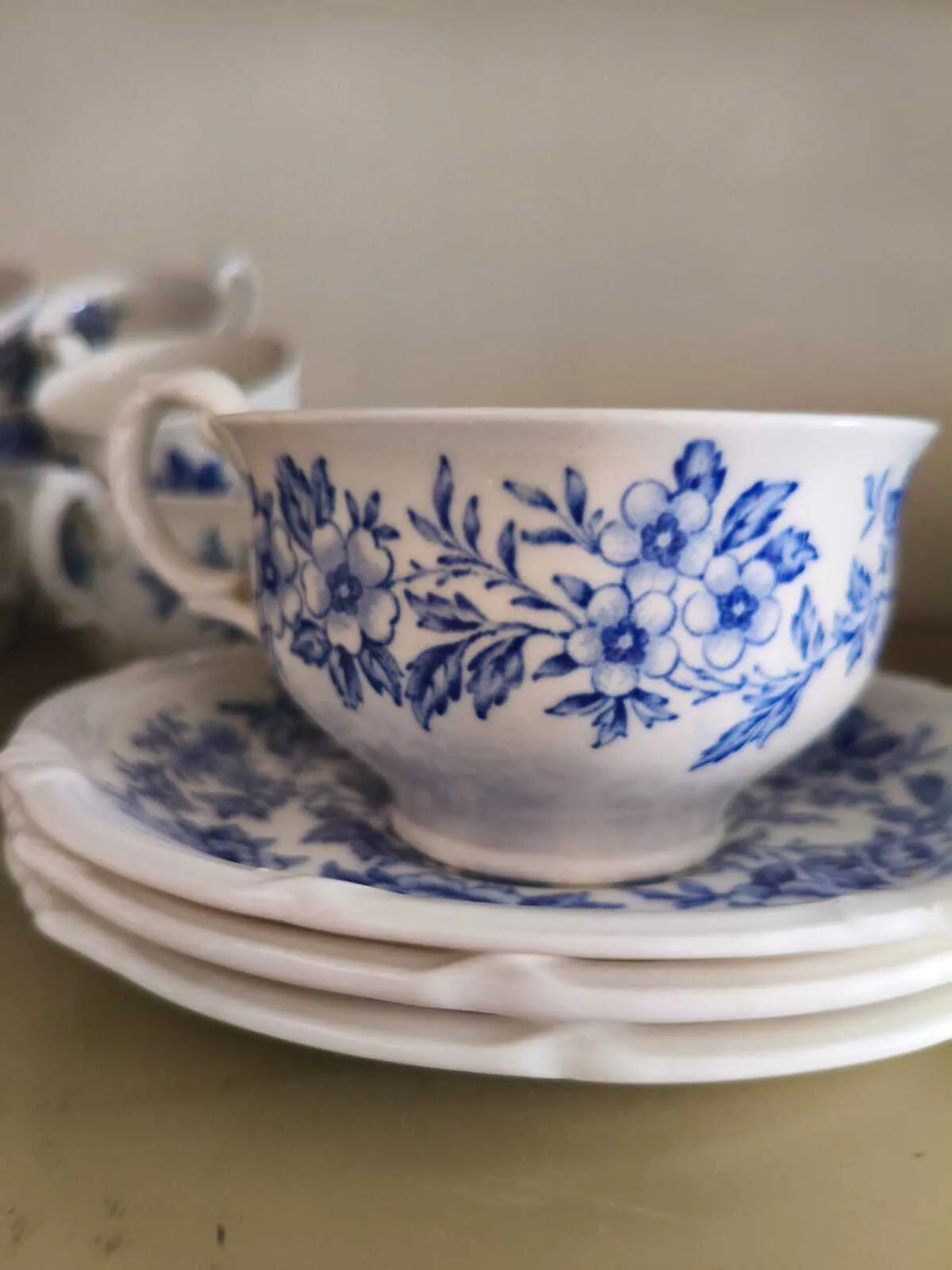 TAZA DE TE  BLUE & WHITE PRINTEMPS -