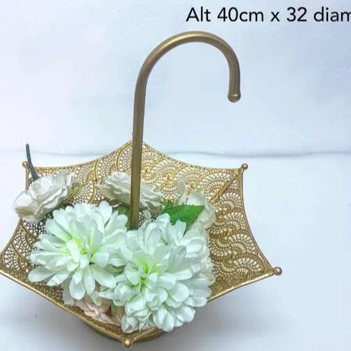 PORTA MASA PARAGUITA  ORO MARROQUI  Alt 40 cm x 32 cm