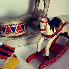 CABALLITOS MINI MECEDOR VINTAGE