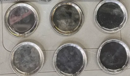 POSA VASO PLATA BORDE PUNTITO 10 CM (PVP01)