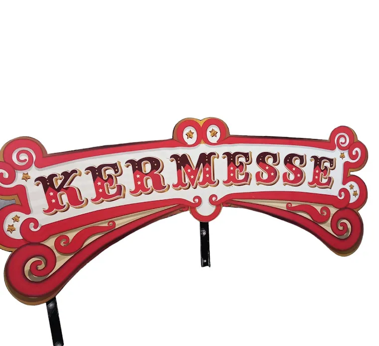 CARTEL KERMESSE 1.83 X 0.90 MT