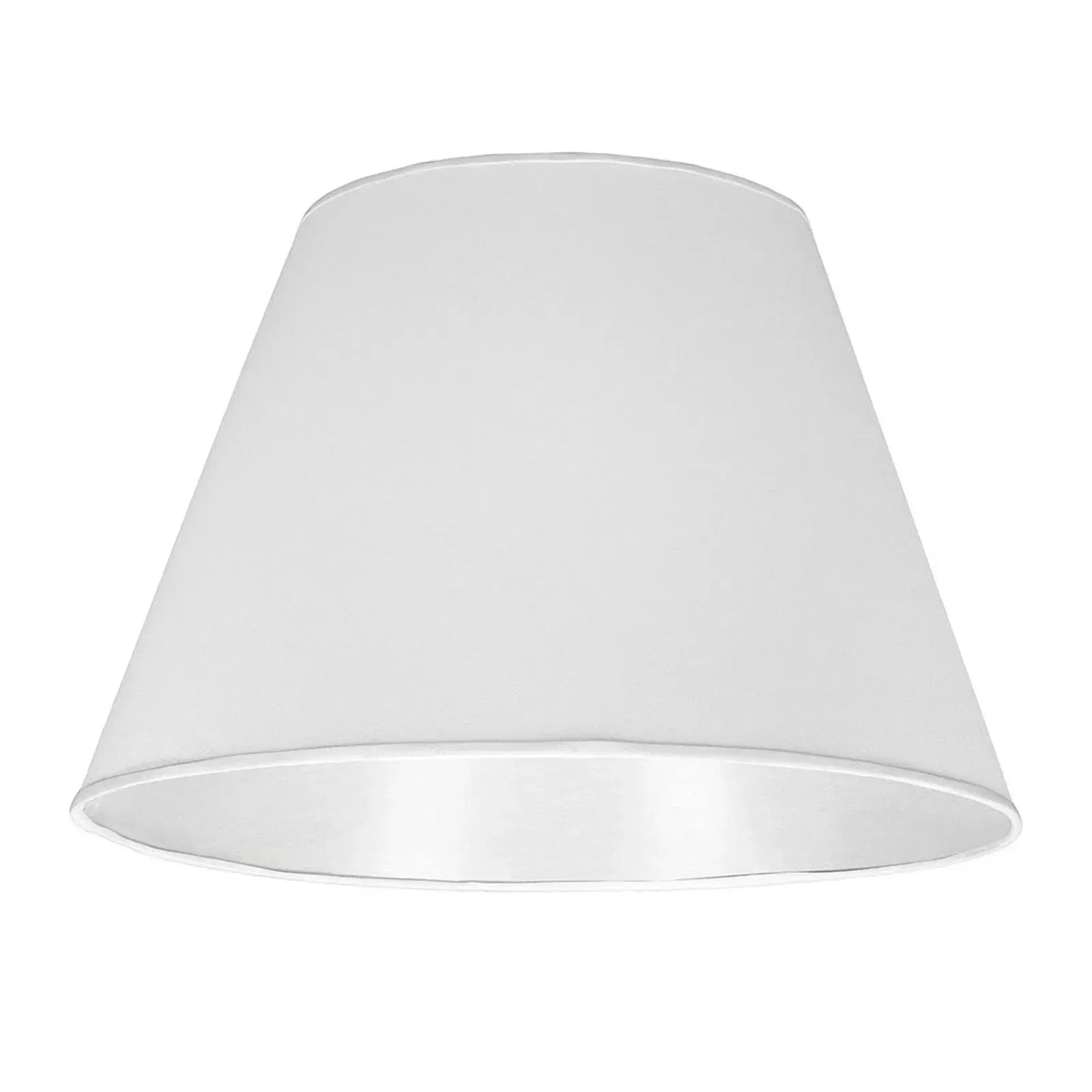 PANTALLA LINO BLANCA " LIRA 1 " - 25X 45 X 30 ALT