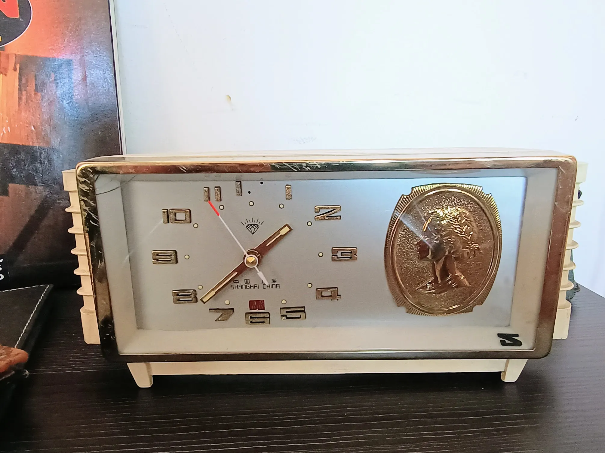 RELOJ DE MESA SHANGAI CHINA