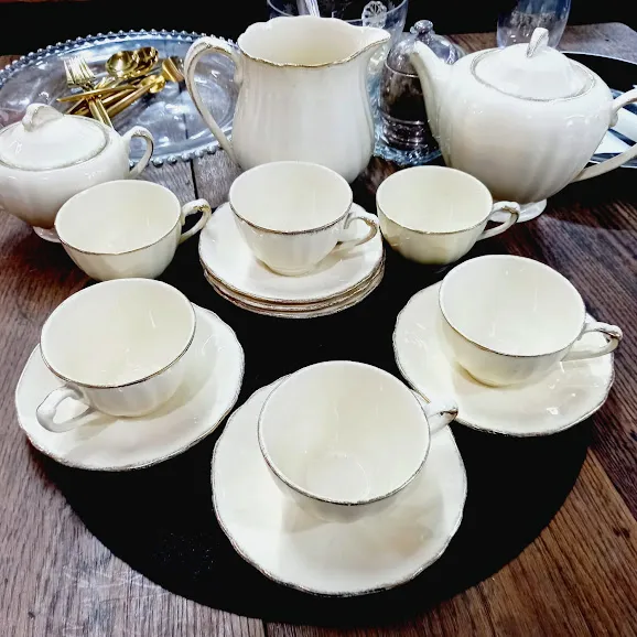 JUEGO DE TAZAS TE INGLES SUNSHINE -6 PZA NUDE