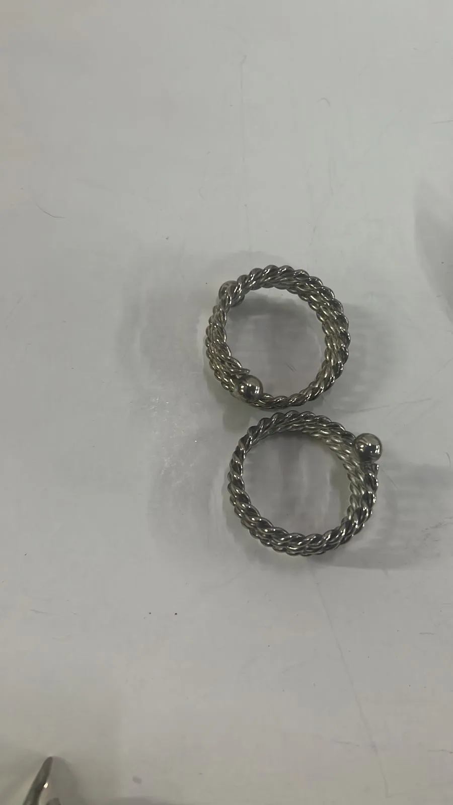 PORTA SERVILLETA  DE PLATA ANTIQUE 