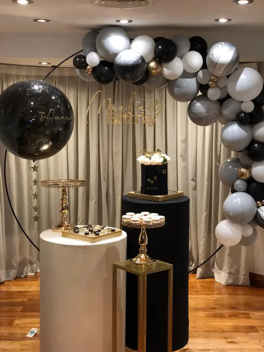 PIE DE TORTA ORO BRILLO CHICO Diam.2O  Alt.17 (CS044)