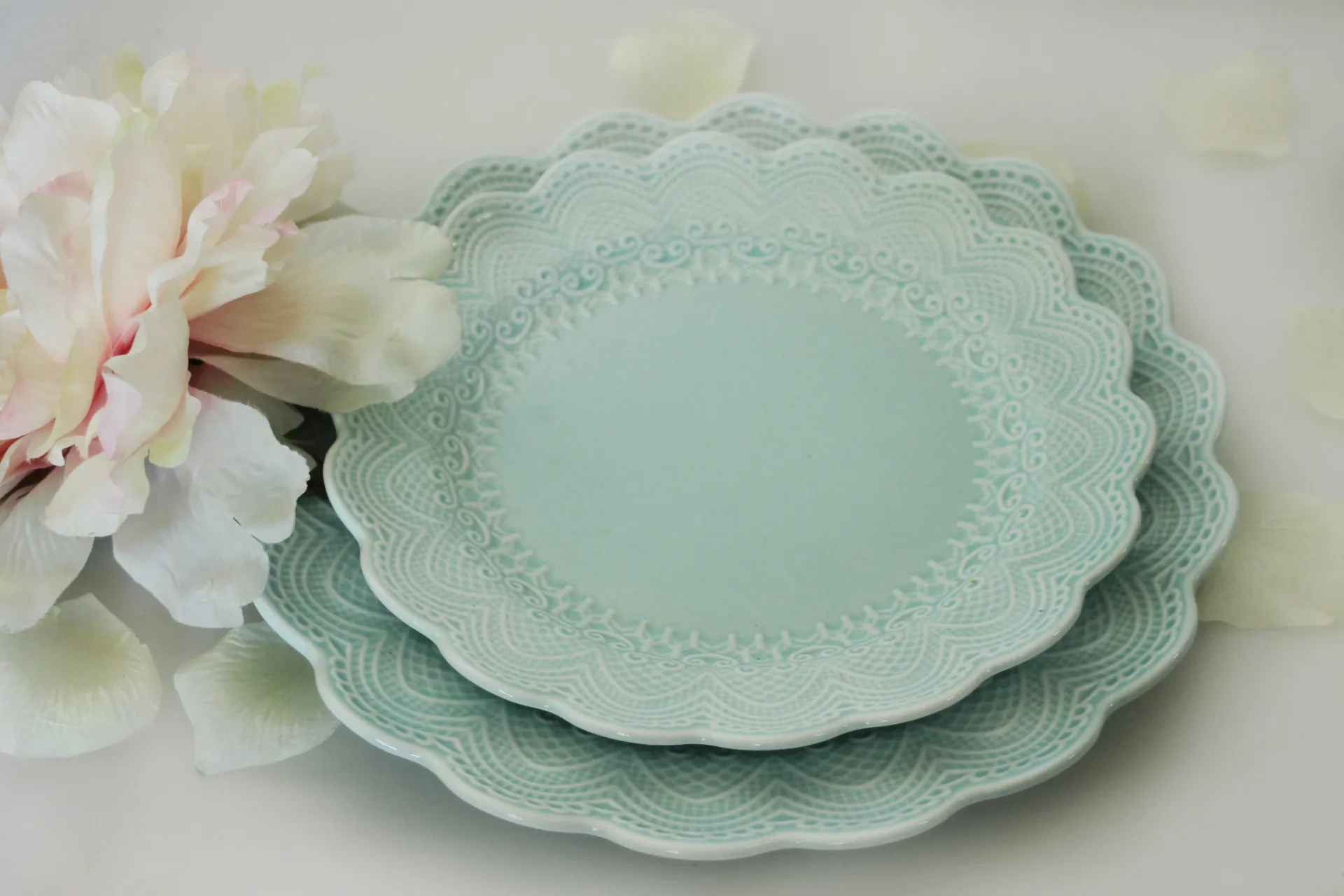 PLATO  CELESTE PASTEL  CHICO  DIAM 20 (CPA027)