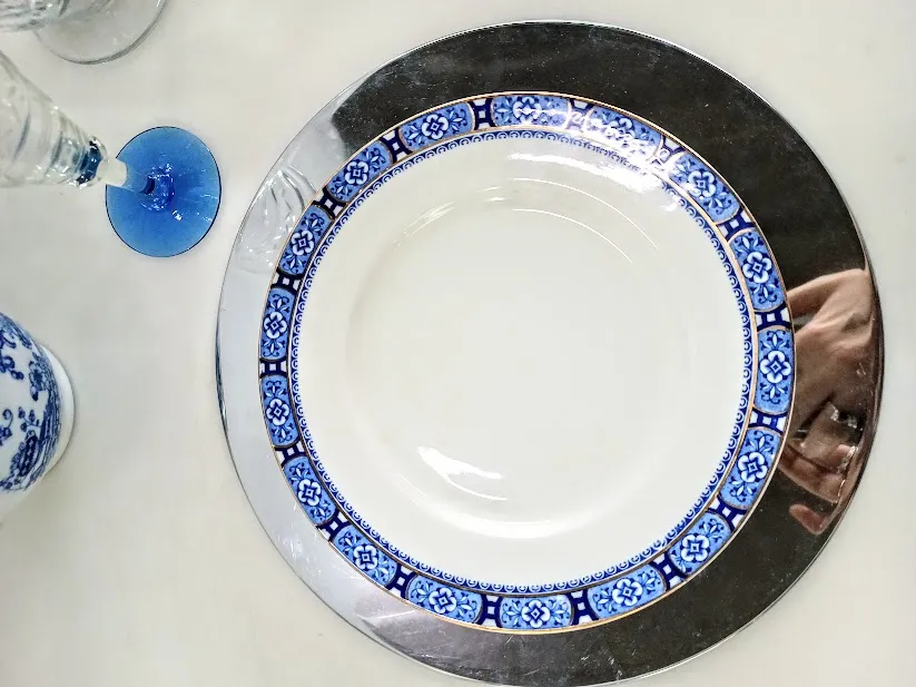 PLATO PLAYO INGLES BLUE "WOOD WARE" 23 CM