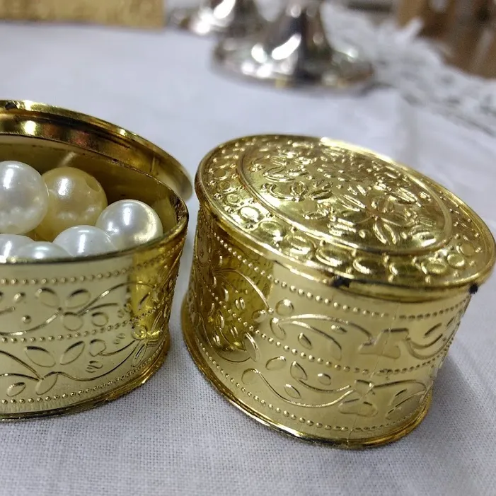 Mini Alhajero  oval Mini Deco Oro  5 x 2 cm