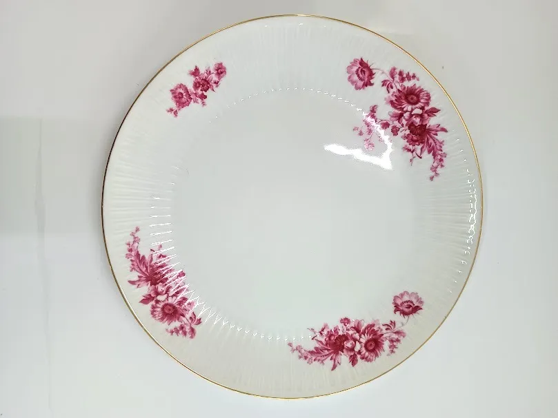 FUENTE REDONDA TSUJI "FLORES ROJAS" - 30 CM