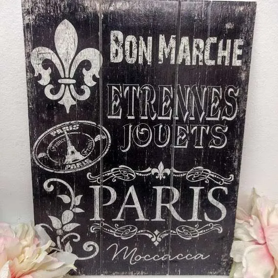 CARTEL CAFE PARIS 30 X 40 CM