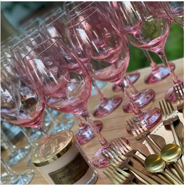 COPA ALTA CRISTAL ROSA PINK