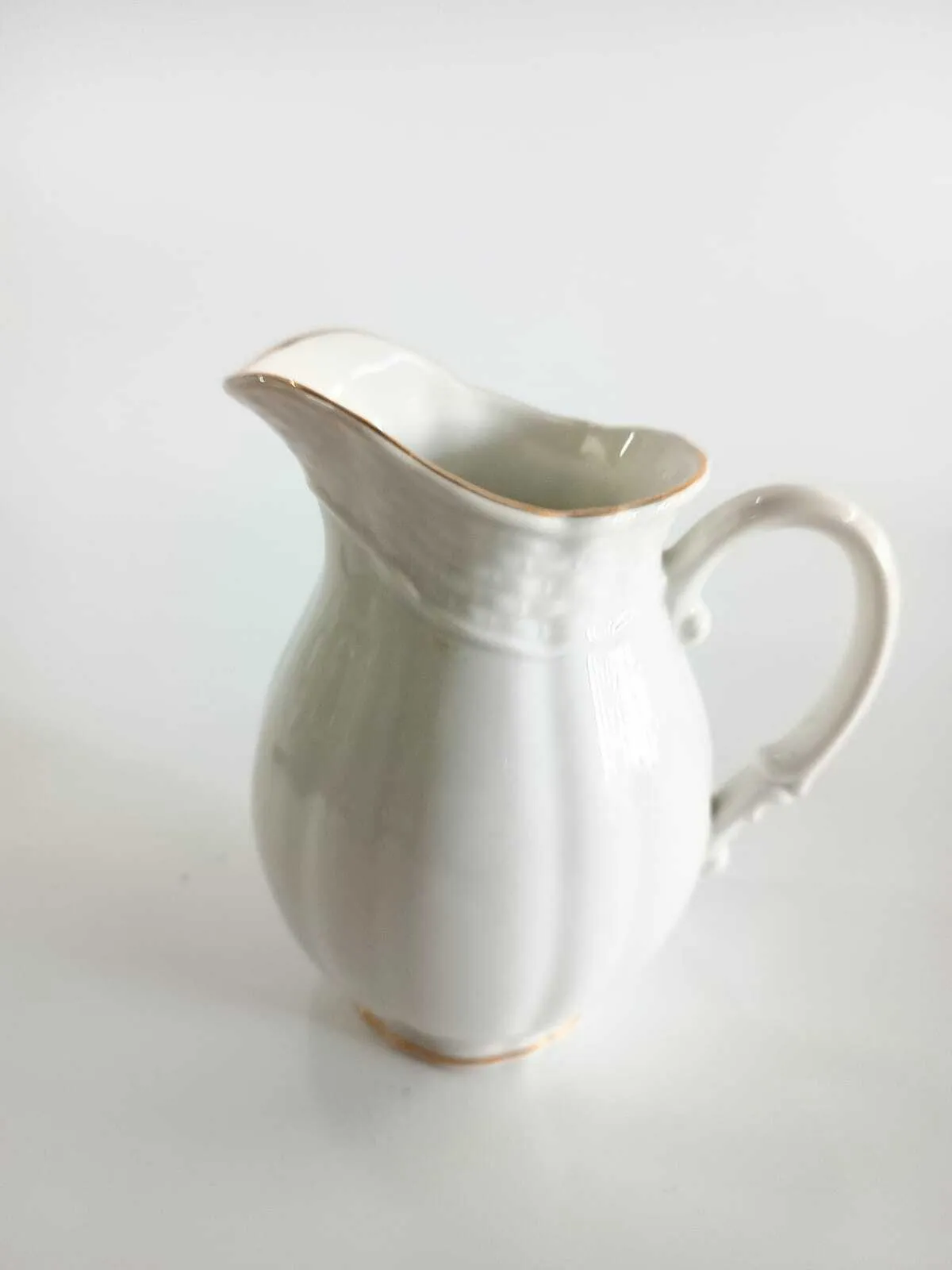 LECHERA VERBANO BORDE ORO RELIEVE 