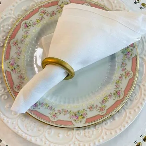 SERVILLETERO ARO DORADO