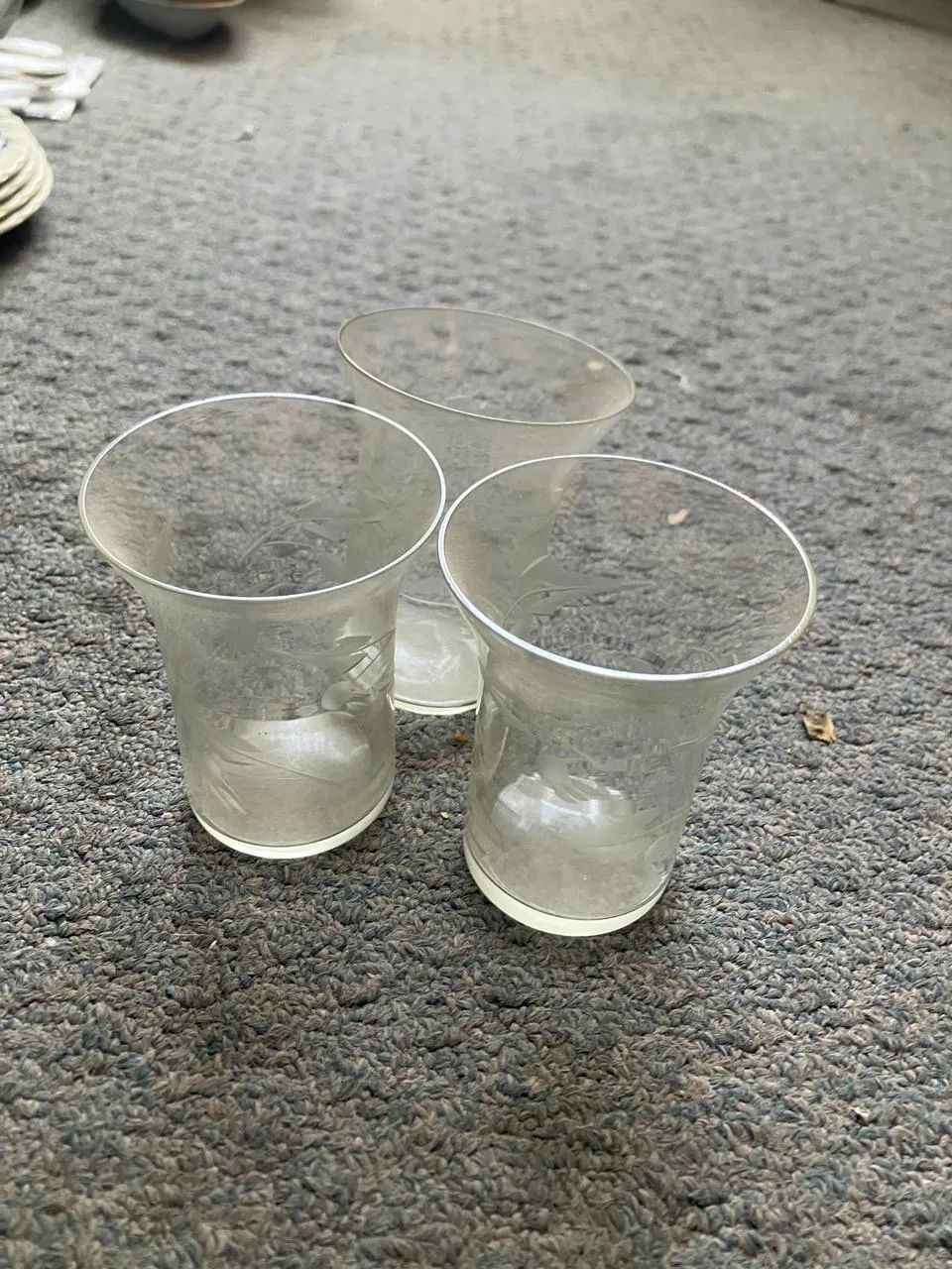 VASITO  DE CRISTAL  ANTIQUE 