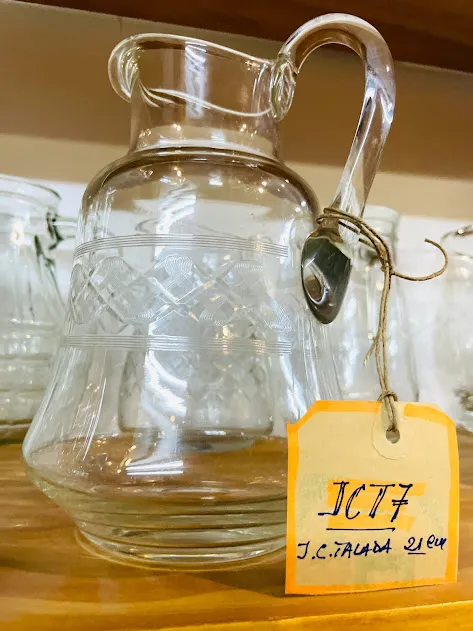 JARRA  CRISTAL TALLADO  "JCT 7"