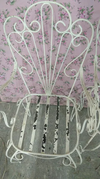 SILLON DE JARDIN VINTAGE "02" LARGO