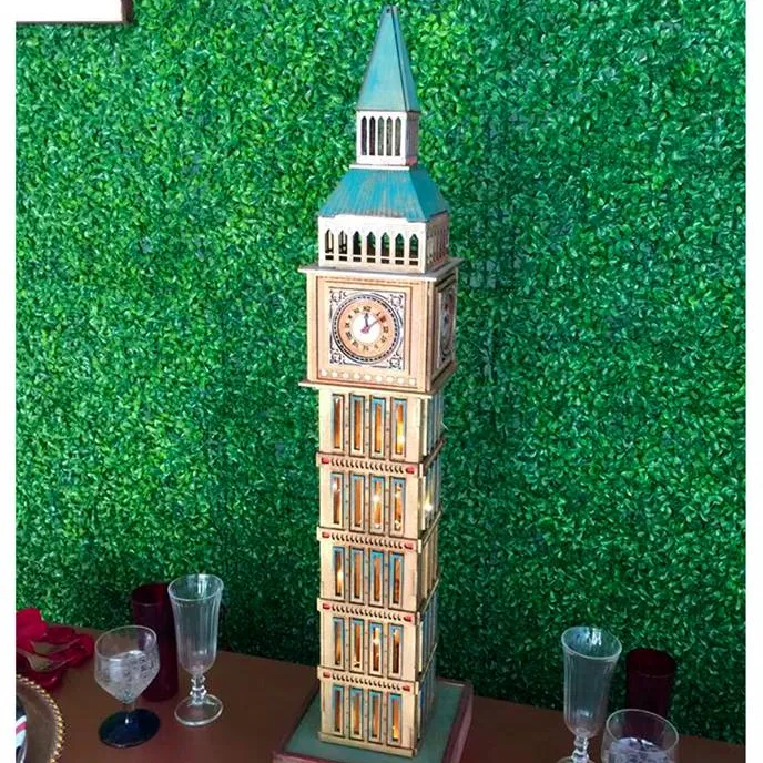 TORRE  BIG BEN  LONDON  Alt.75 cm Base : 17 x17 cm