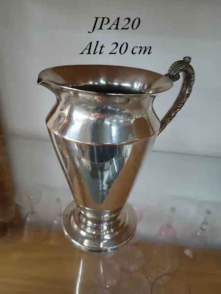 JARRA DE PLATA ANTIQUE "JPA20 " 14 X 20 CM