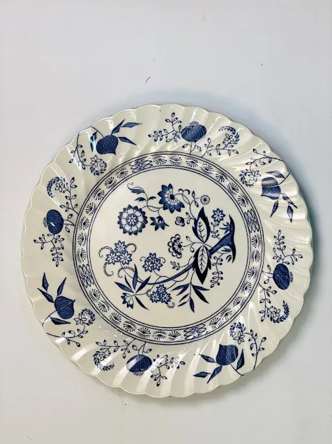 PLATO PLAYO JOHNSON  BROS BLUE & WHITE- 25 CM