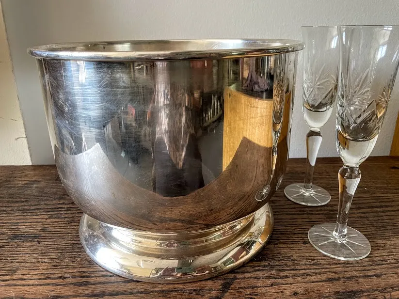 CHAMPAGNERA FRAPERA PLATA CH3 - Diam 27 x 20 cm ALT