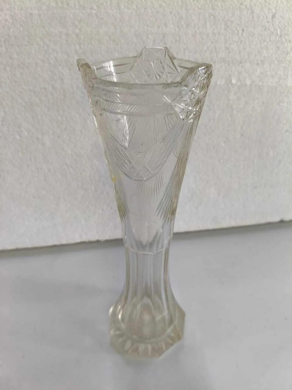 FLORERO VIOLETERO CRISTAL ANTIGUO "FVCA30" " 8 X 30