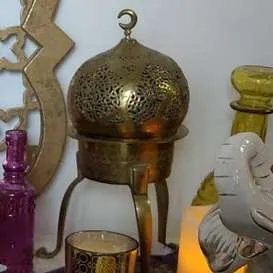 Porta Sahumerio  Bronce Cúpula Oriental (psb1)