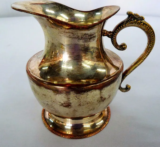 JARRA DE PLATA ANTIQUE   EWECO  "JPA09"  8 X 16 CM 