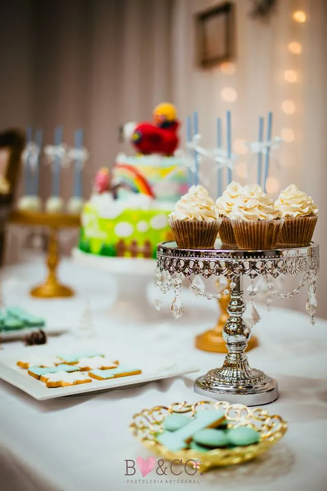 PIE DE TORTA CHICO PLATA PARIS - d.18 cm  (CP003)