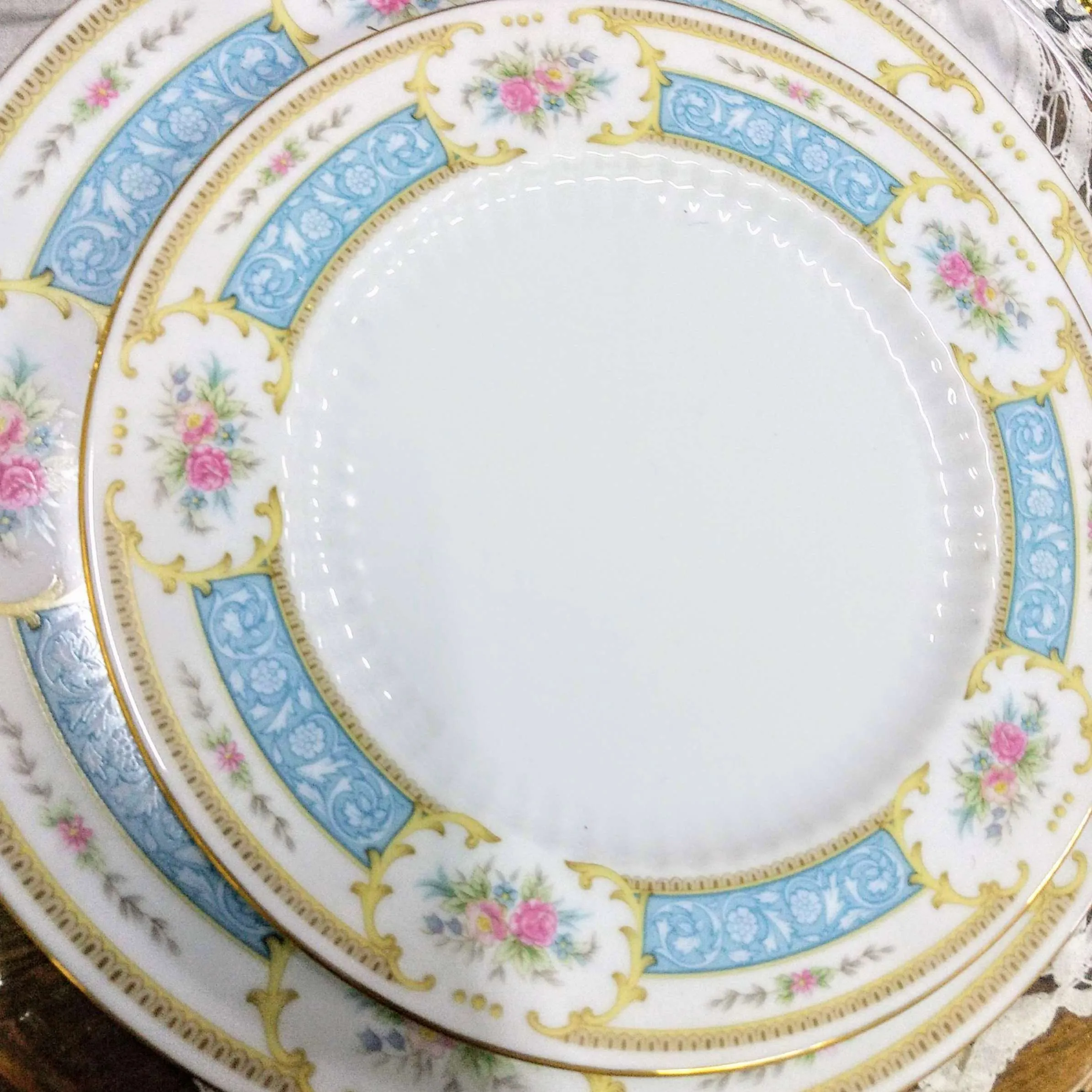 PLATO ENTRADA PORCELANA TSUJI CELESTE DIAM 20 CM