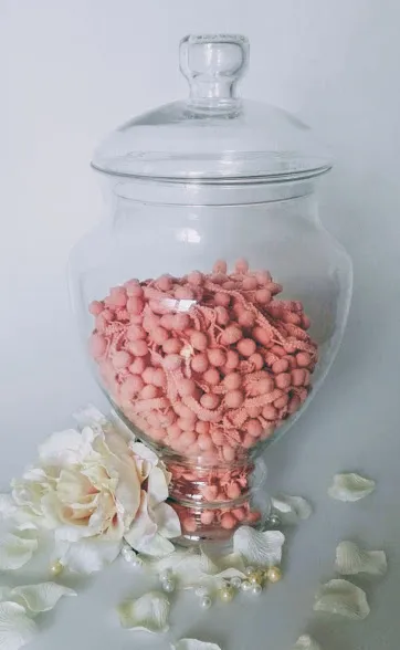 Caramelera  Cristal  Boina Sin Tapa  " CCB3"  Diam Boca 24 alto 32 cm (CC015)