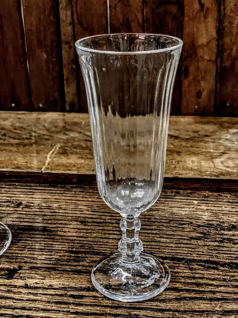 COPAS CRISTAL  CHAMPAGNE  BELEN  12 CL 6 X 15,5 ALT CM