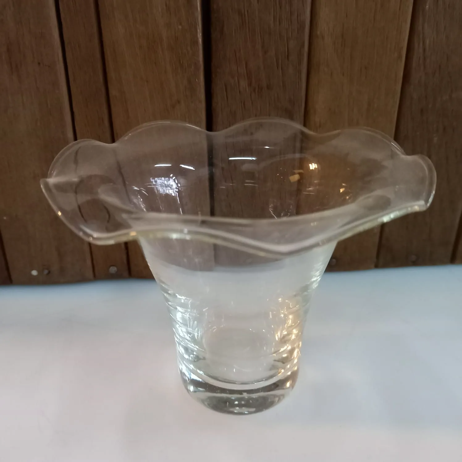 FLORERITO CRISTAL LISO  "FCL31"  12 X 10 CM