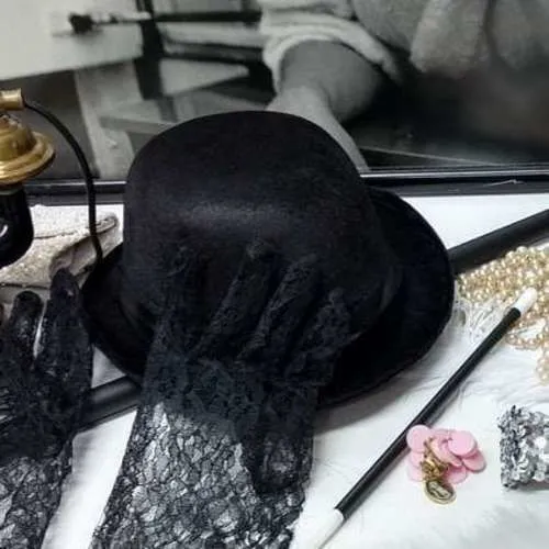 SOMBRERO BOMBIN NEGRO