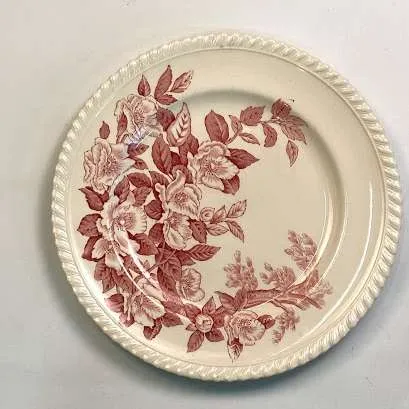 PLATO PLAYO  INGLES WINDSOR CON BORDO 23 CM 