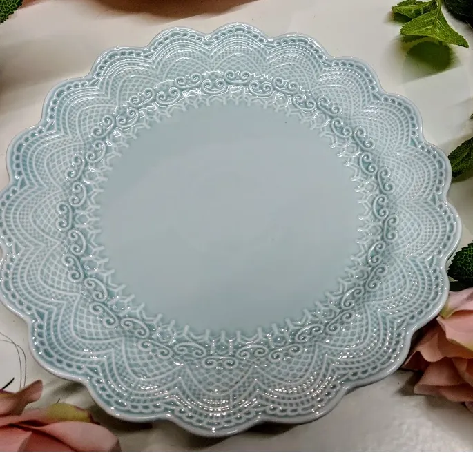 PLATO  CELESTE PASTEL  GRANDE  26 cm (CPA026)