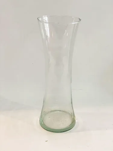 FLORERO CRISTAL LISO  "FCL26" 11 X 32 CM