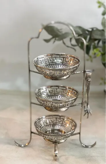 TIROLESA 3 PISOS PLATA MAPPING & WEBBS CON PINZA 