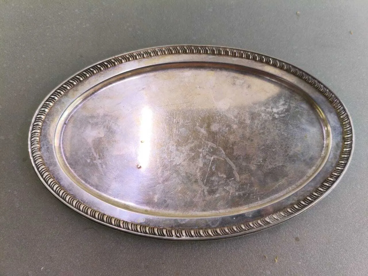 BANDEJA DE PLATA OVAL  BPO 06 (22 X 14)