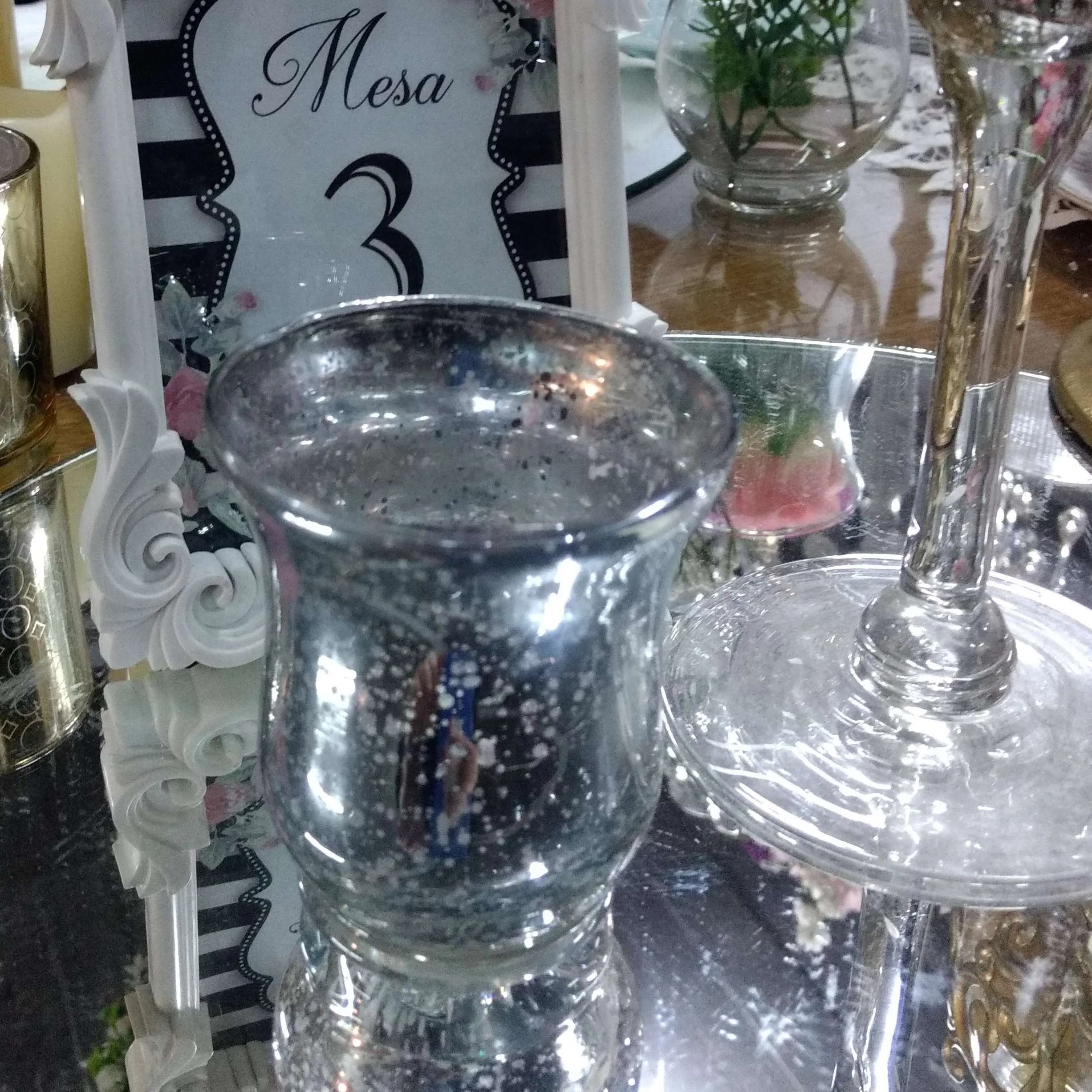 VASITO PLATEADO ESPEJADO (CP031)