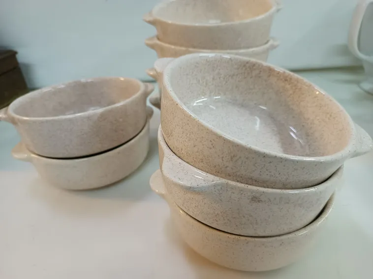 CAZUELAS CERAMICA MARFIL "CAZM" 14 X 5 CM 