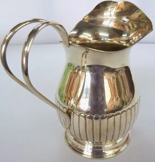 JARRA DE PLATA ANTIQUE  LONDON PLATE  "JPAL07"  25 X 13 CM 