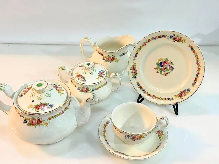 PLATO DE POSTRE INGLES GRINDLEY BURNE