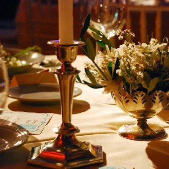 Candelabro 1 vela Plata Sheffield  Mix & Mach : Medidas  8cm,14cm,16cm,24cm,31cm