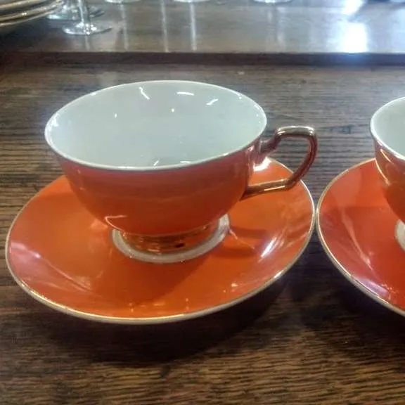 TAZA DE TÉ  PREMIUM-NARANJA