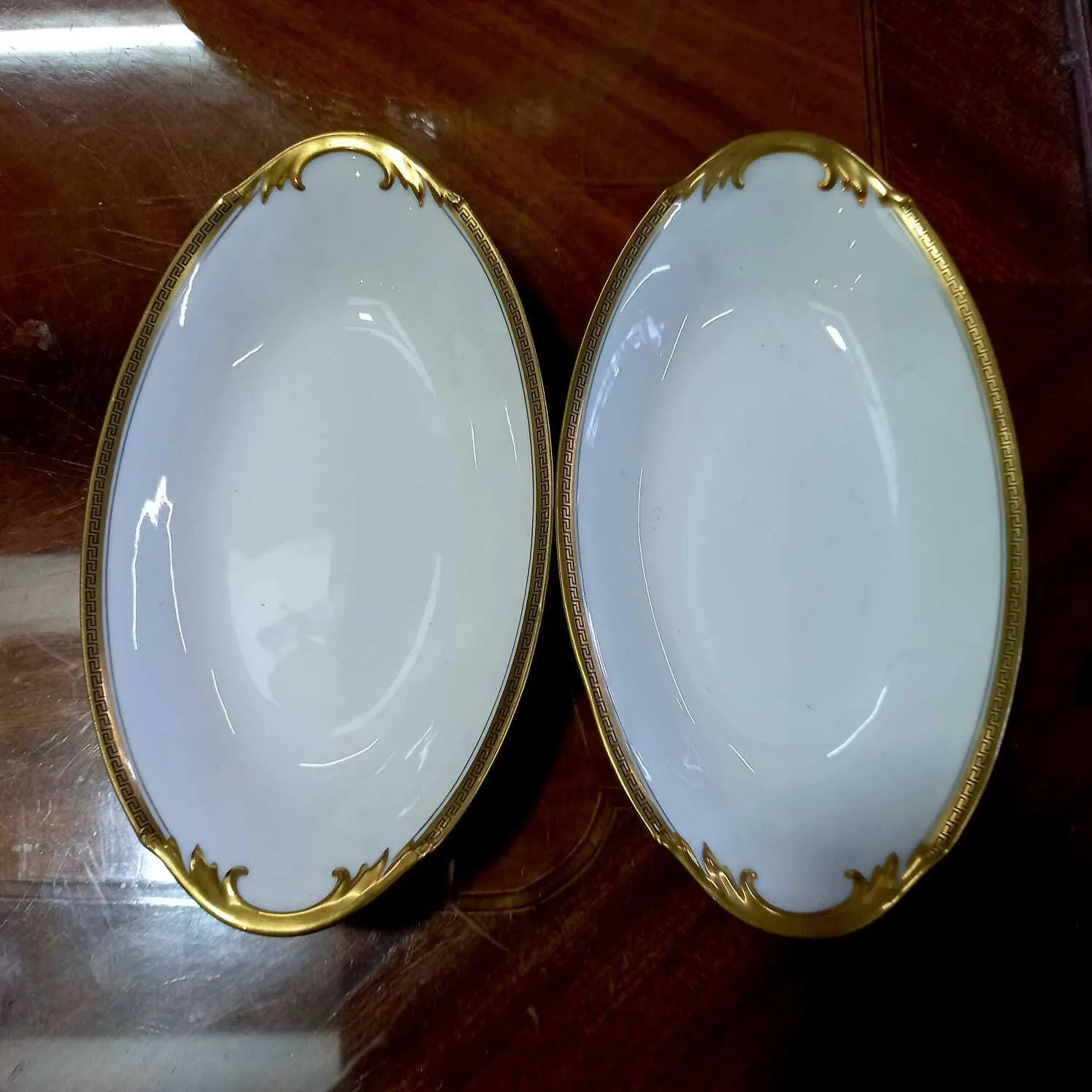 RAVANERA DE PORCELANA LIMOGES 23 X 13 CM 