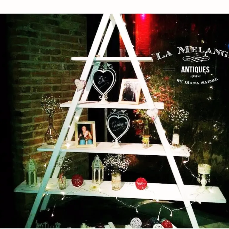 ESCALERA 4 estantes -Alt.1.70 mt